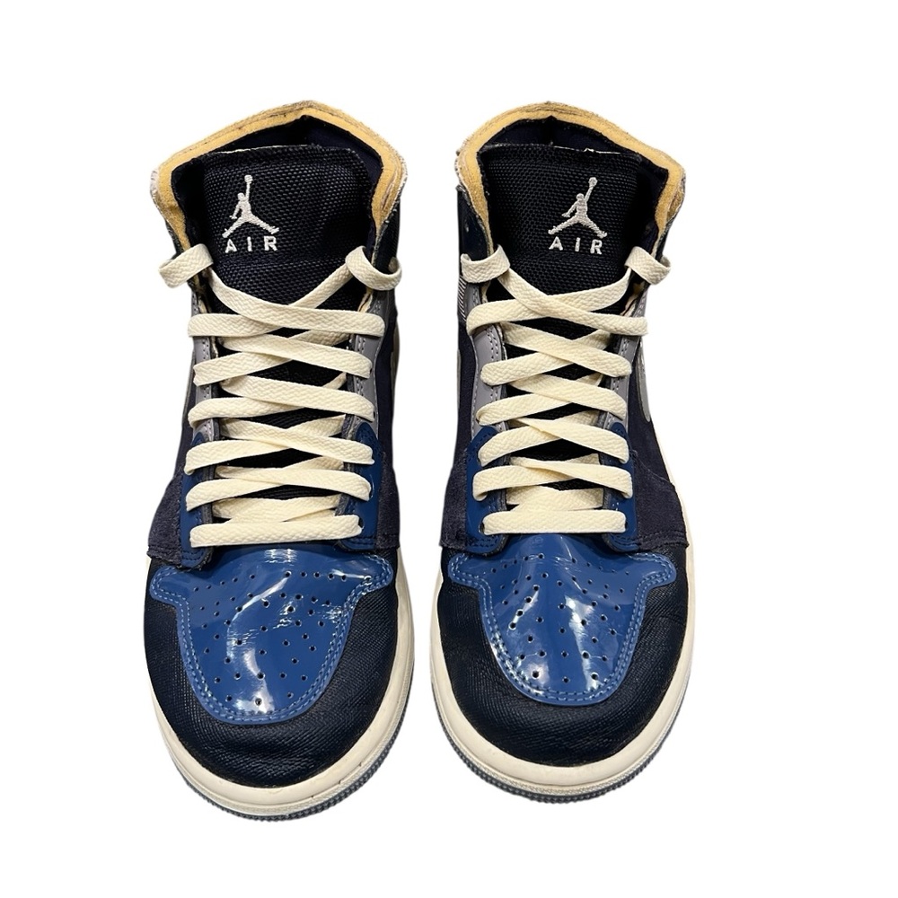 NIKE Air Jordan 1 Mid SE Craft Obsidian DR8868-400 Basketball Mens Size 7.5 - Picture 3 of 13